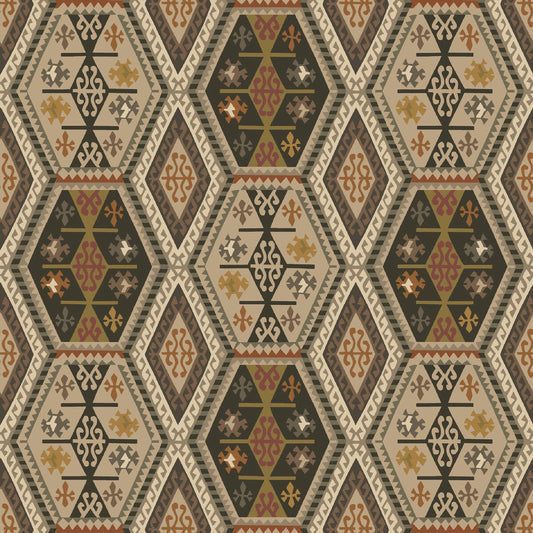 Buckland Wallpaper - Woodsmoke - Mulberry Home - FG098/A15 - Premier Wallcovering