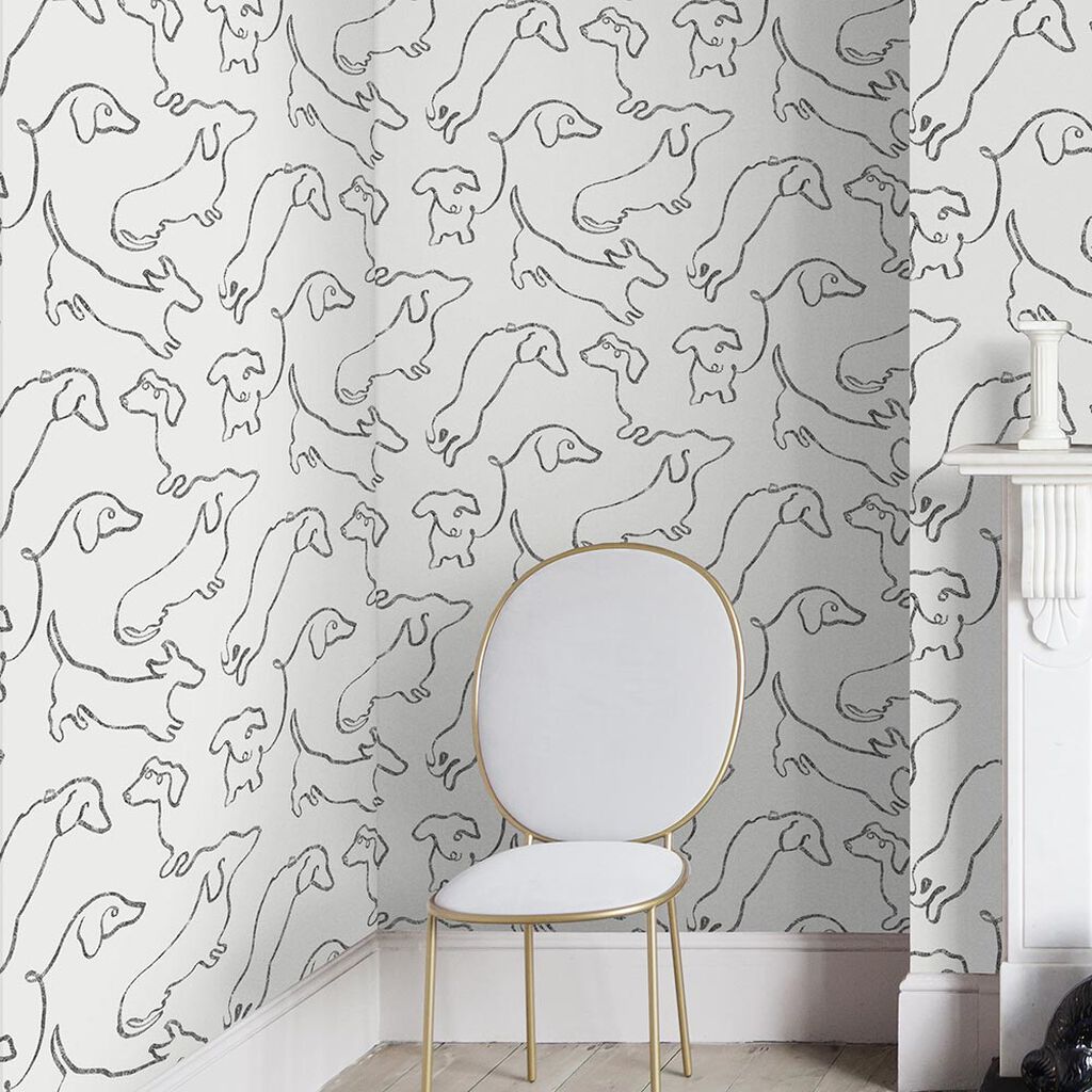 Buckley Monochrome Wallpaper - White - Graham & Brown - 106289 - Premier Wallcovering