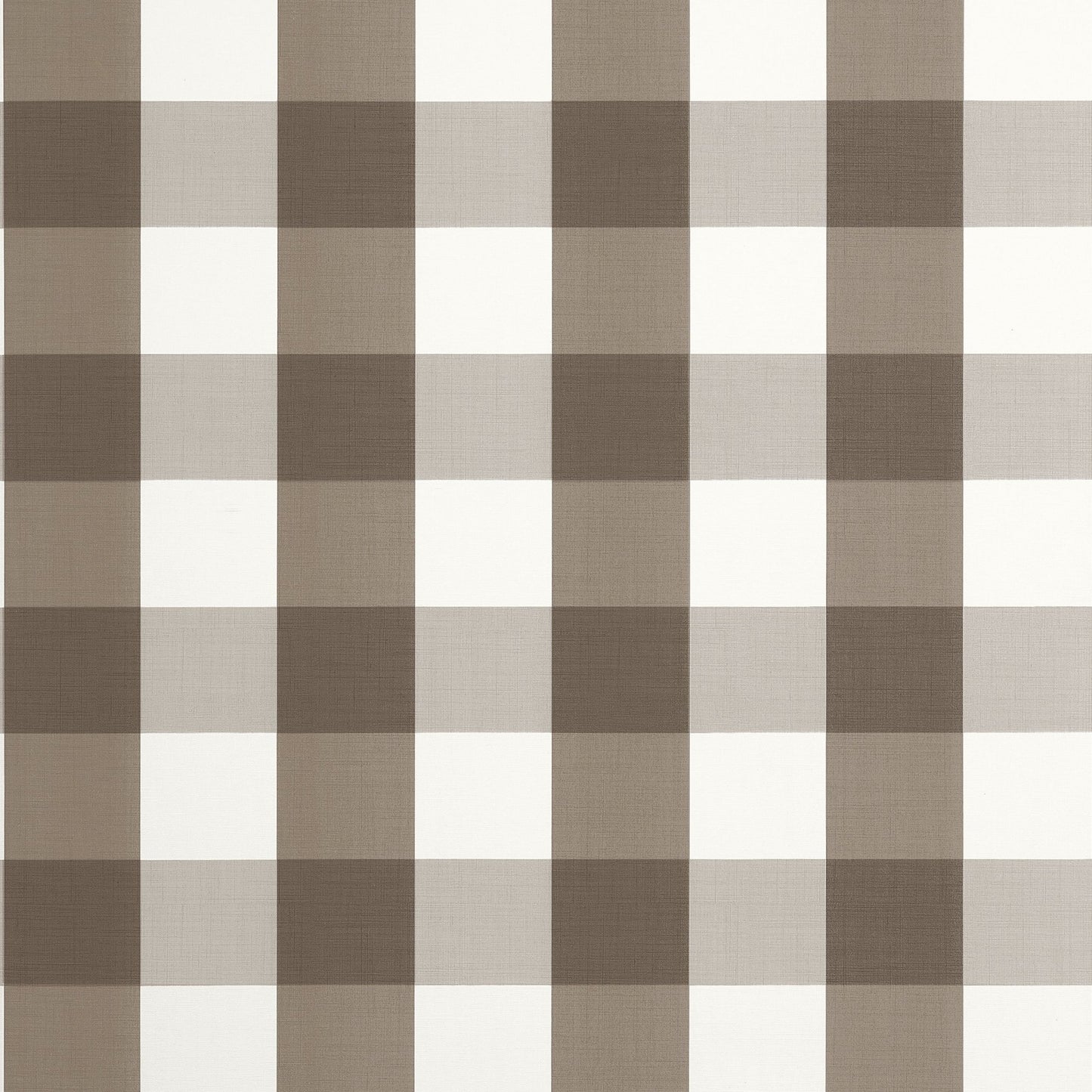 Buffalo Check Wallpaper - Brown - Thibaut - T44082 - Premier Wallcovering