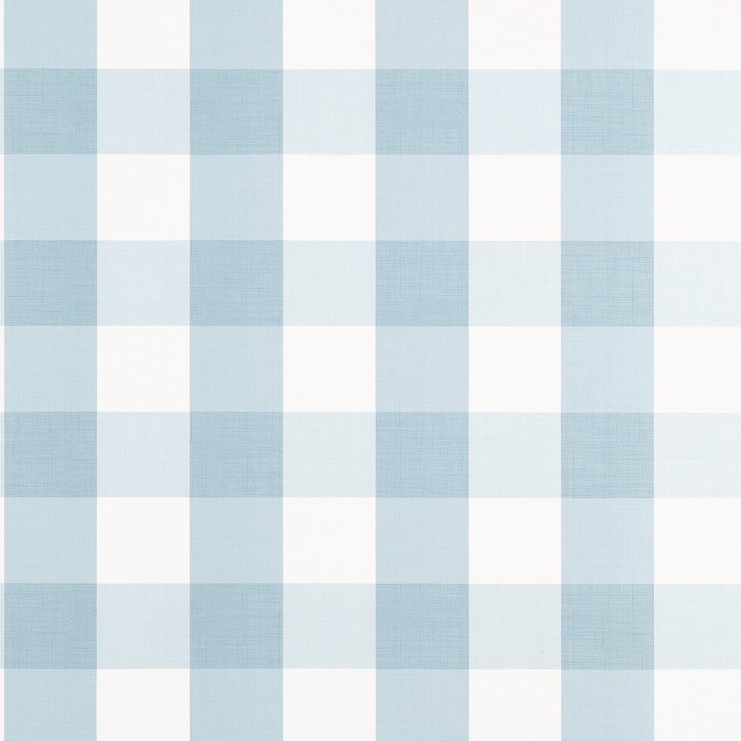 Buffalo Check Wallpaper - Spa Blue - Thibaut - T44080 - Premier Wallcovering