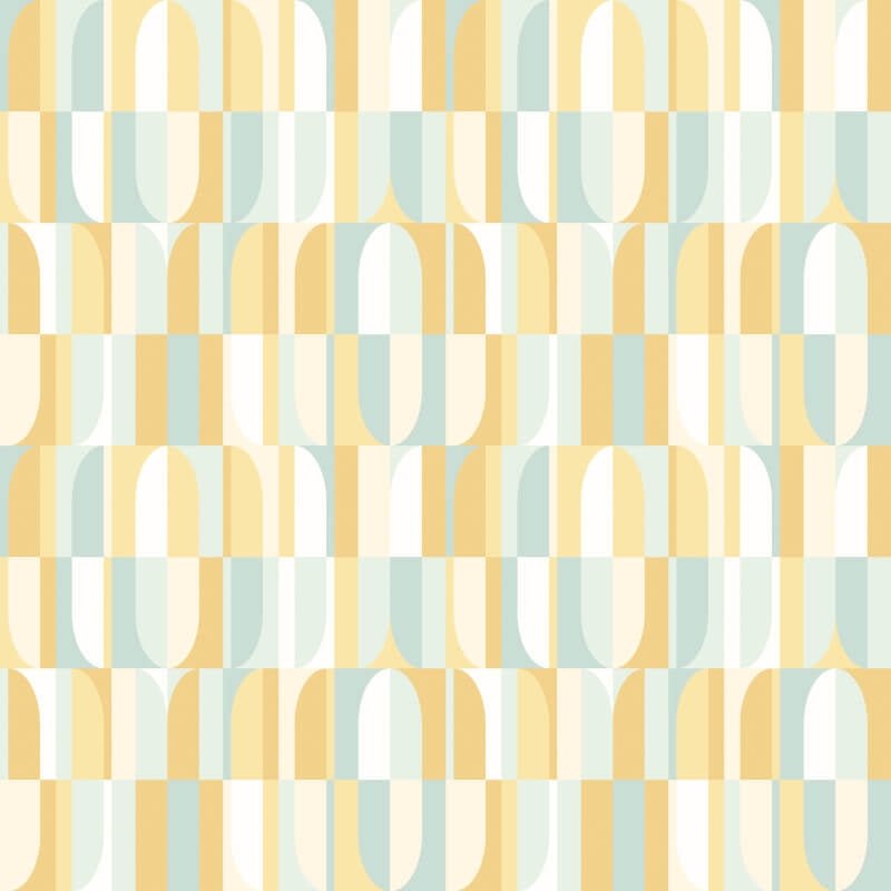 Building BlocksWallpaper - Mellow - Hoopla Walls - HWA1164W - Premier Wallcovering