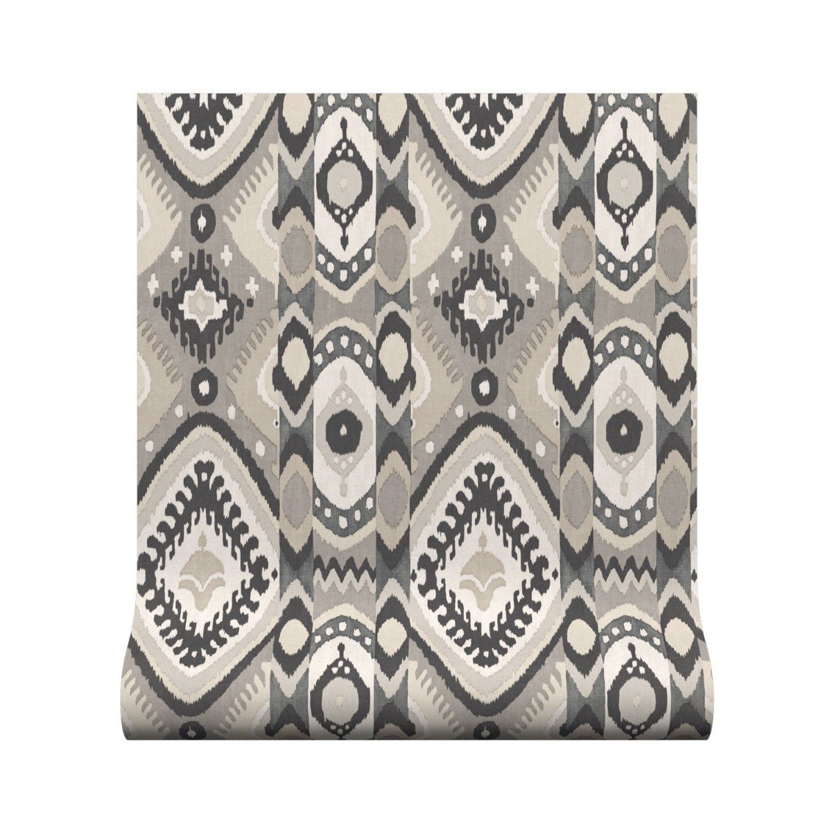 Bukhara Wallpaper - Charcoal - Warner House - Premier Wallcovering