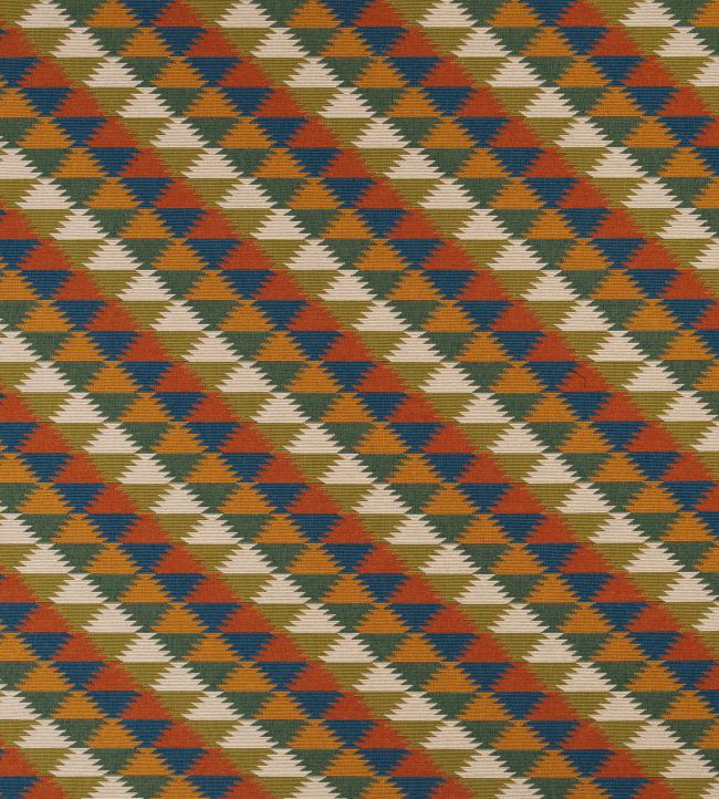 Busy Lizzie Fabric - Olive - Christopher Farr Cloth - CF1001 - 02 - Premier Wallcovering