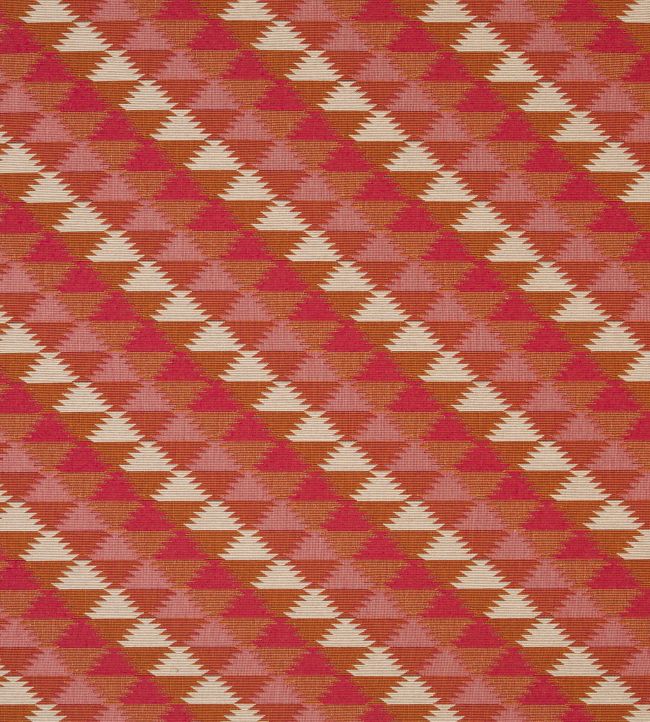 Busy Lizzie Fabric - Hot Pink - Christopher Farr Cloth - CF1001 - 01 - Premier Wallcovering