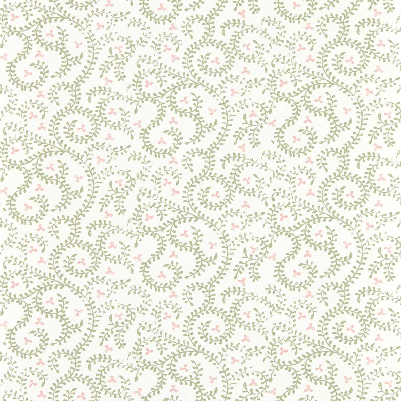 Buta Wallpaper - Sage - Clarke & Clarke - W0233/04 - Premier Wallcovering