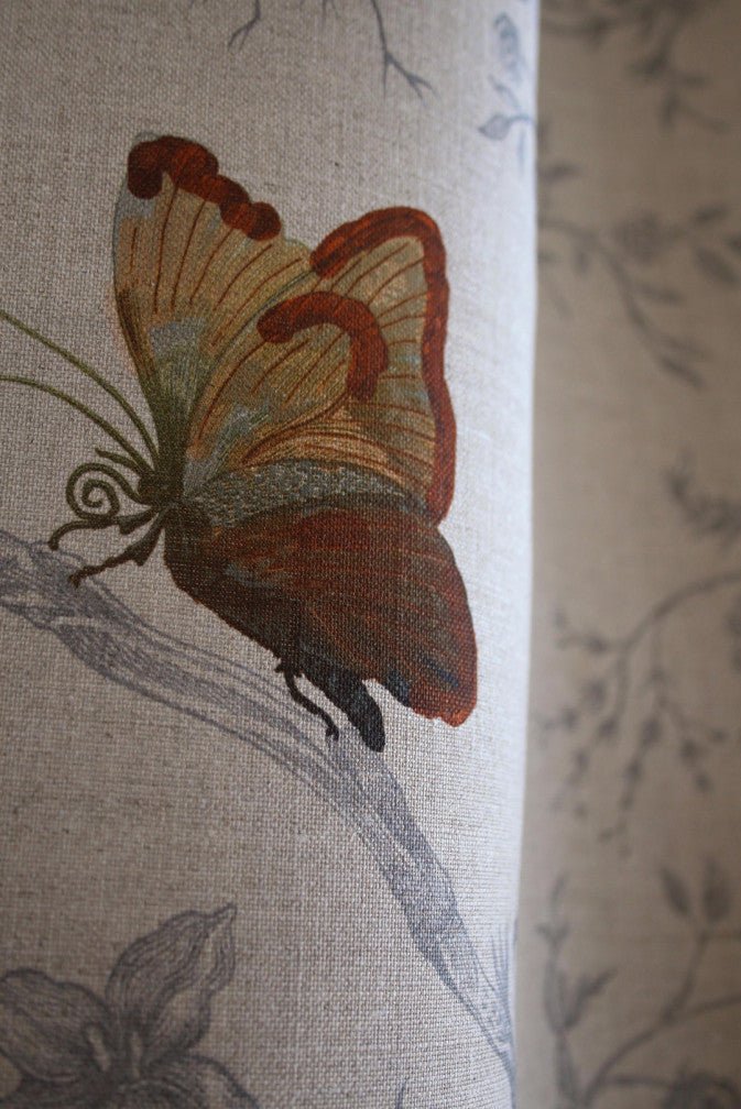 Butterflies Fabric - Original - Timorous Beasties - DIGI/BFL/3012/01 - Premier Wallcovering