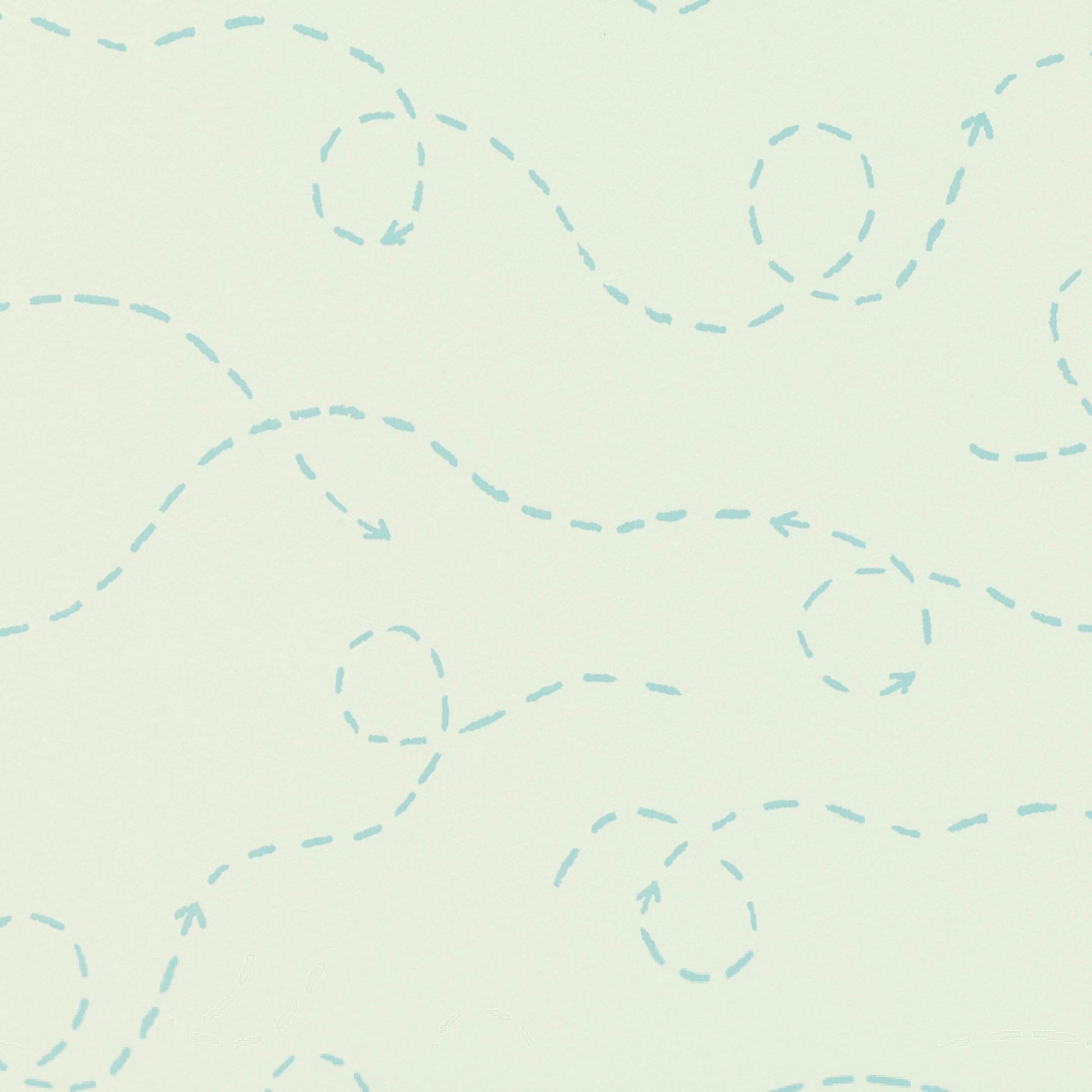 Buzzed Off Wallpaper - Aqua - Villa Nova - W588/01 - Premier Wallcovering