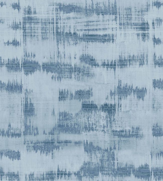 Cabin Vinyl Wallpaper - Cobalt - Christopher Farr Cloth - CFW230 - 04 - Premier Wallcovering