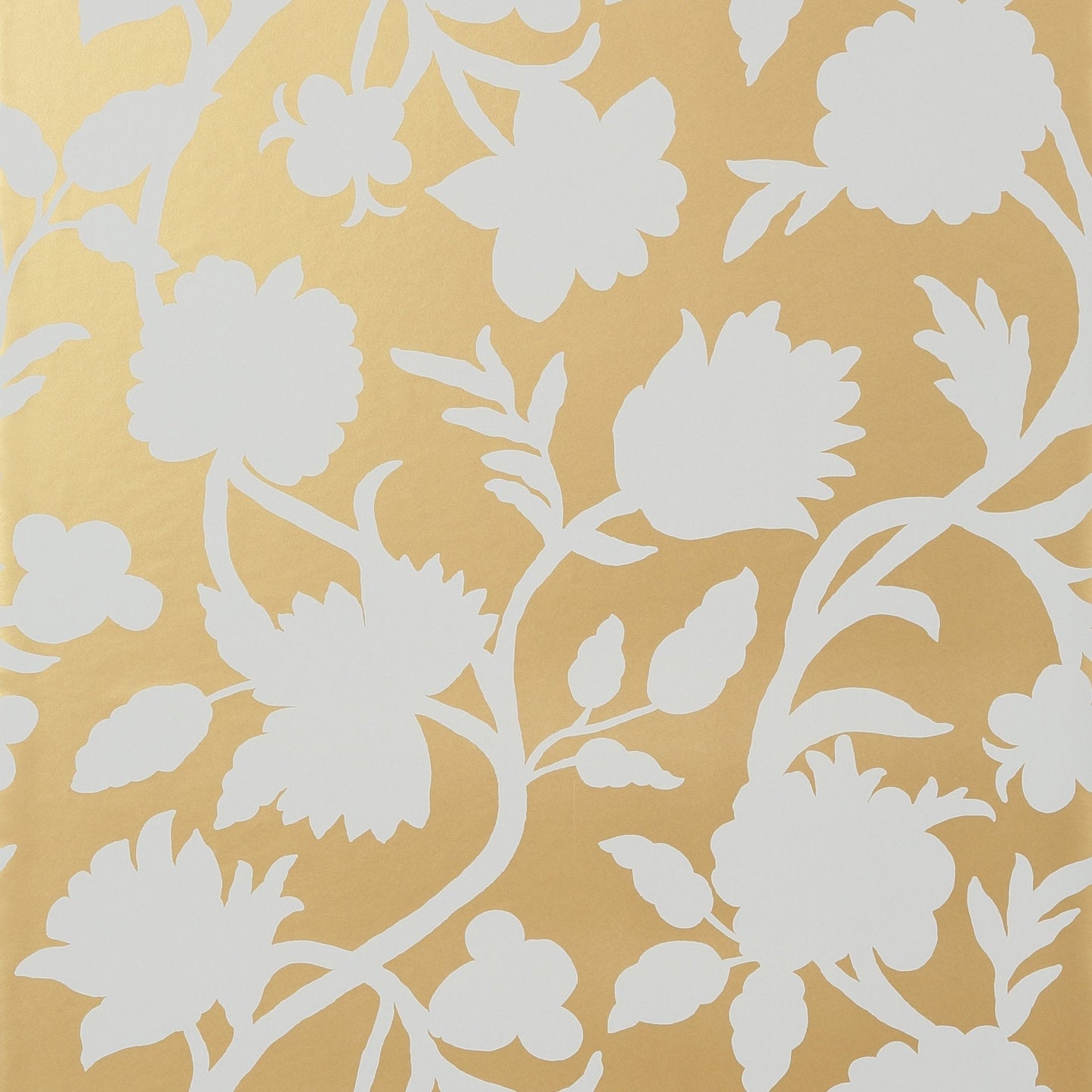 Cabrera Wallpaper - Metallic Gold - Thibaut - T35156 - Premier Wallcovering
