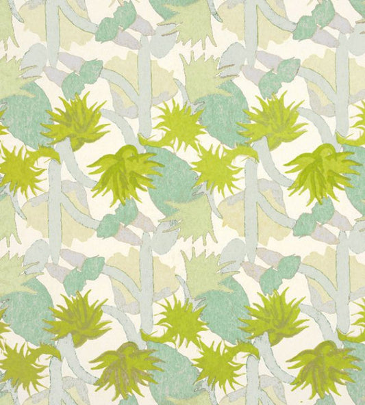 Cactus Flower Wallpaper - Aruba - Christopher Farr Cloth - CFW208 - 01 - Premier Wallcovering