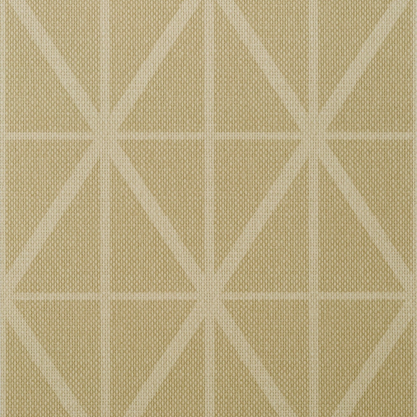 Cafe Weave Trellis Wallpaper - Camel - Thibaut - T361 - Premier Wallcovering
