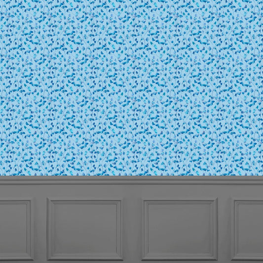 Cala Wallpaper - Cobalt - Voyage Maison - CALA/WPO/COB - Premier Wallcovering