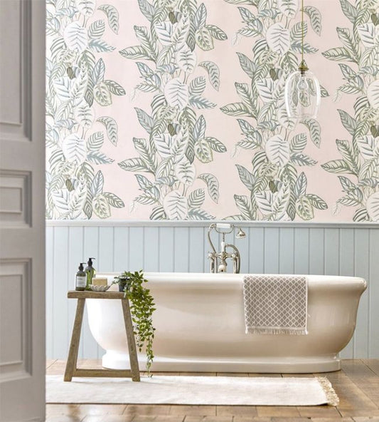Calathea Wallpaper - Botanical Green - DGLW216630 - Sanderson - Premier Wallcovering