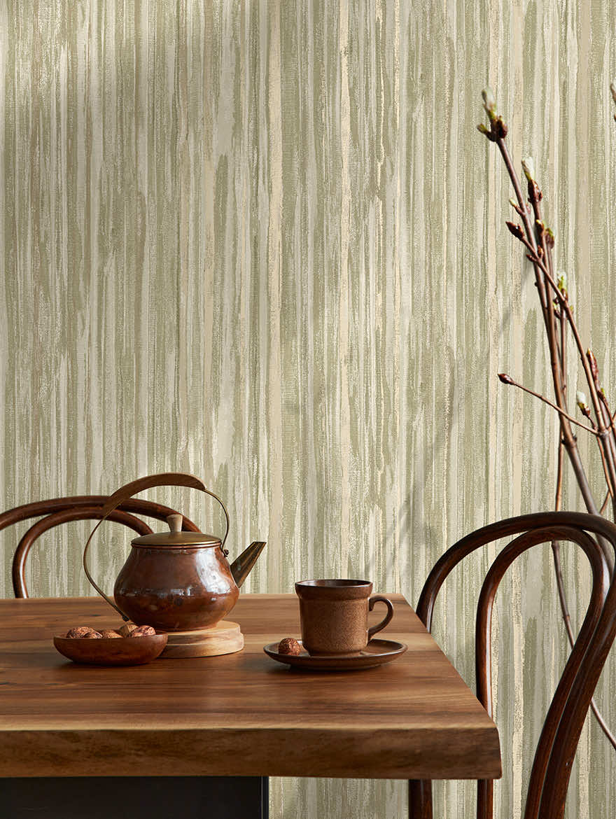 Calico Wallpaper - Sage - Holden Décor - 66213 - Premier Wallcovering
