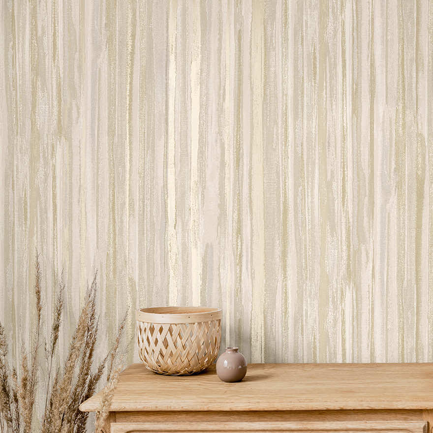 Calico Wallpaper - Cream - Holden Décor - 66211 - Premier Wallcovering