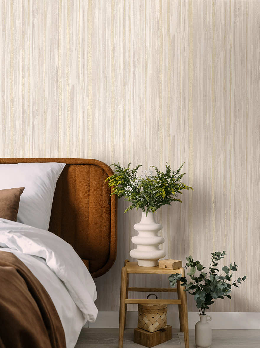 Calico Wallpaper - Dove - Holden Décor - 66210 - Premier Wallcovering