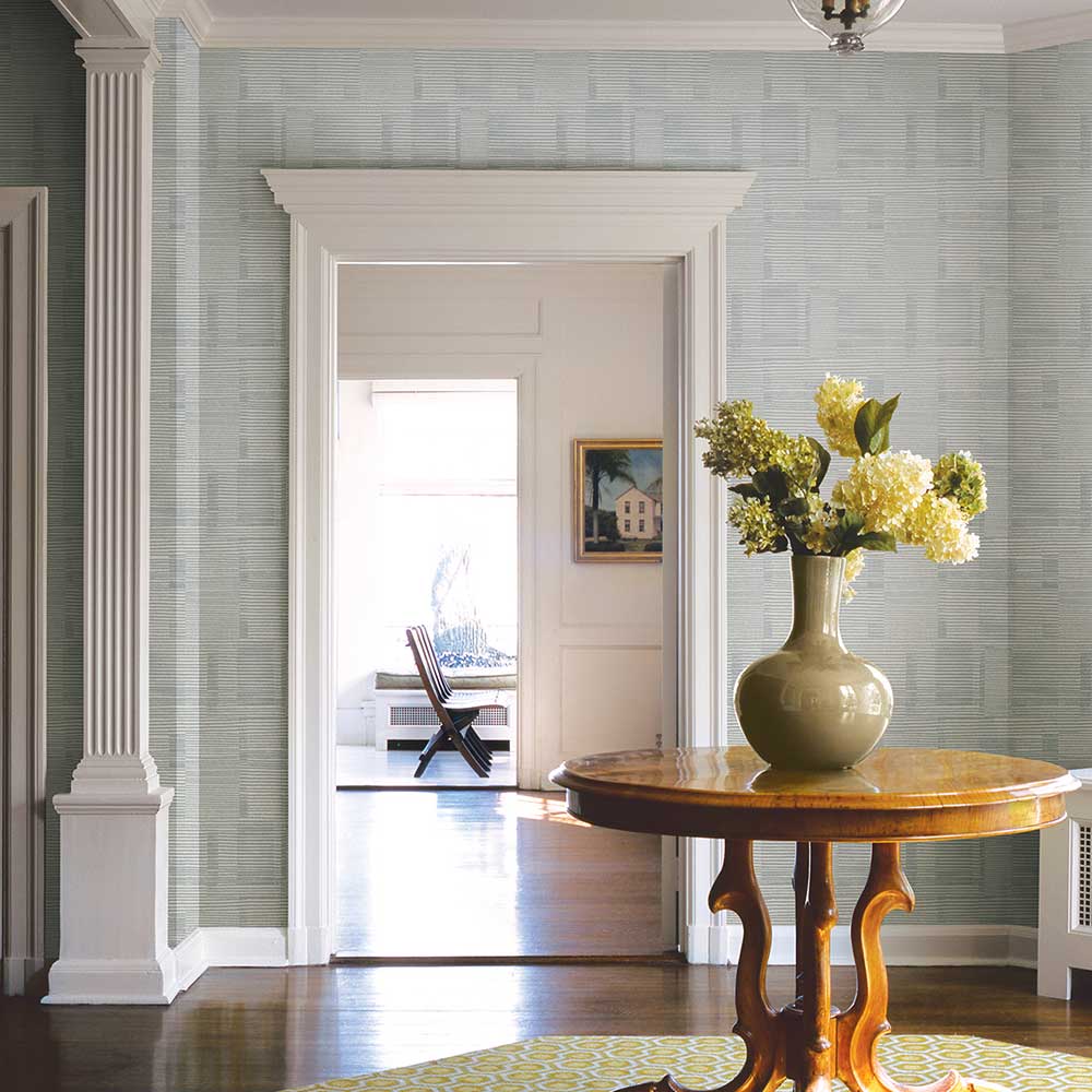 Callaway Wallpaper - Blue - A Street Prints - FD26616 - Premier Wallcovering