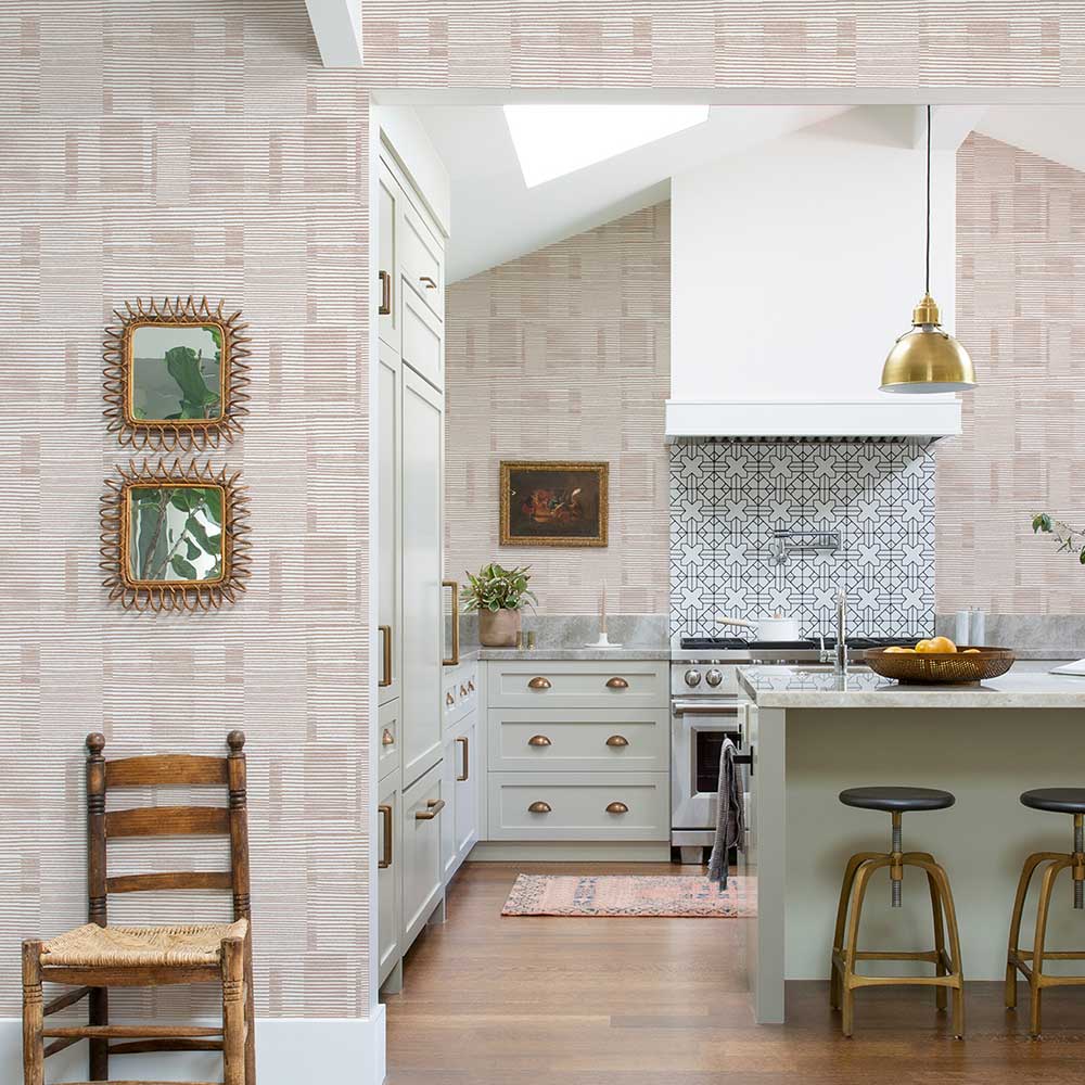 Callaway Wallpaper - Pink - A Street Prints - FD26618 - Premier Wallcovering