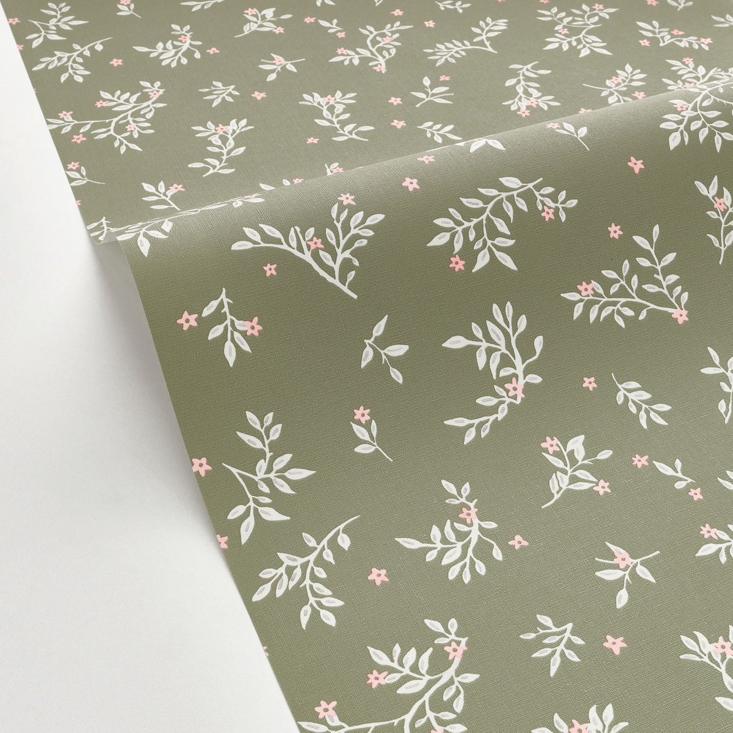 Callisto Wallpaper - Kaki Rose - Caselio - 103647240 - Premier Wallcovering