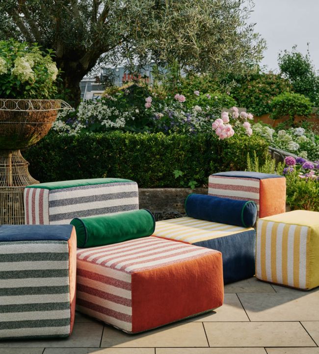 Calvari Outdoor Fabric - Latte - Christopher Farr Cloth - CFF229 - 01 - Premier Wallcovering
