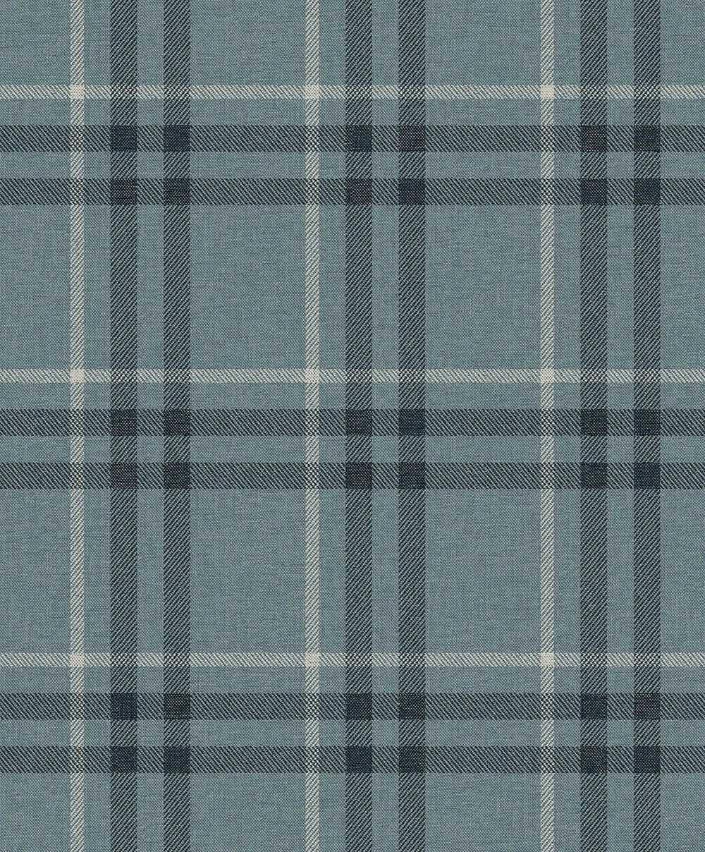 Calverlay Plaid Wallpaper - Light Blue - NextWall - NW58202 - Premier Wallcovering