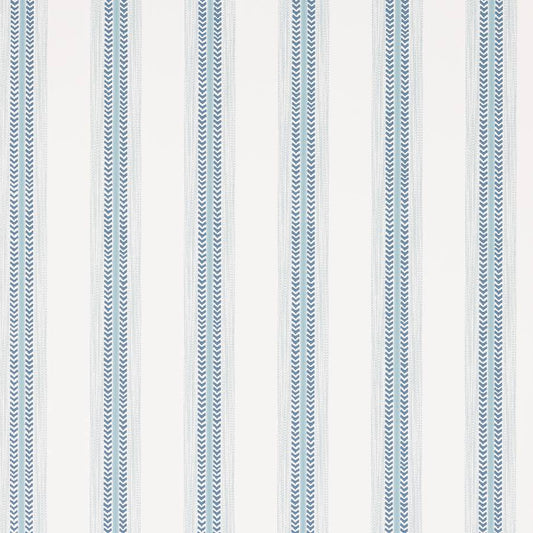 Camber Stripe Wallpaper - Blue - J199W - 01 - Jane Churchill - Premier Wallcovering