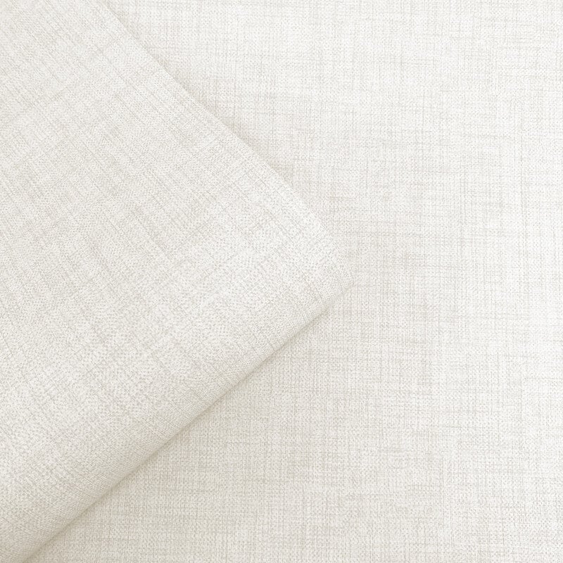 Cambric Texture Wallpaper - Ivory - Muriva - 196307 - Premier Wallcovering