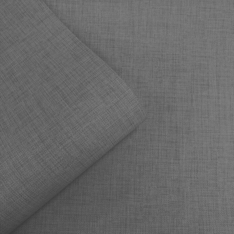 Cambric Texture Wallpaper - Charcoal - Muriva - 196306 - Premier Wallcovering