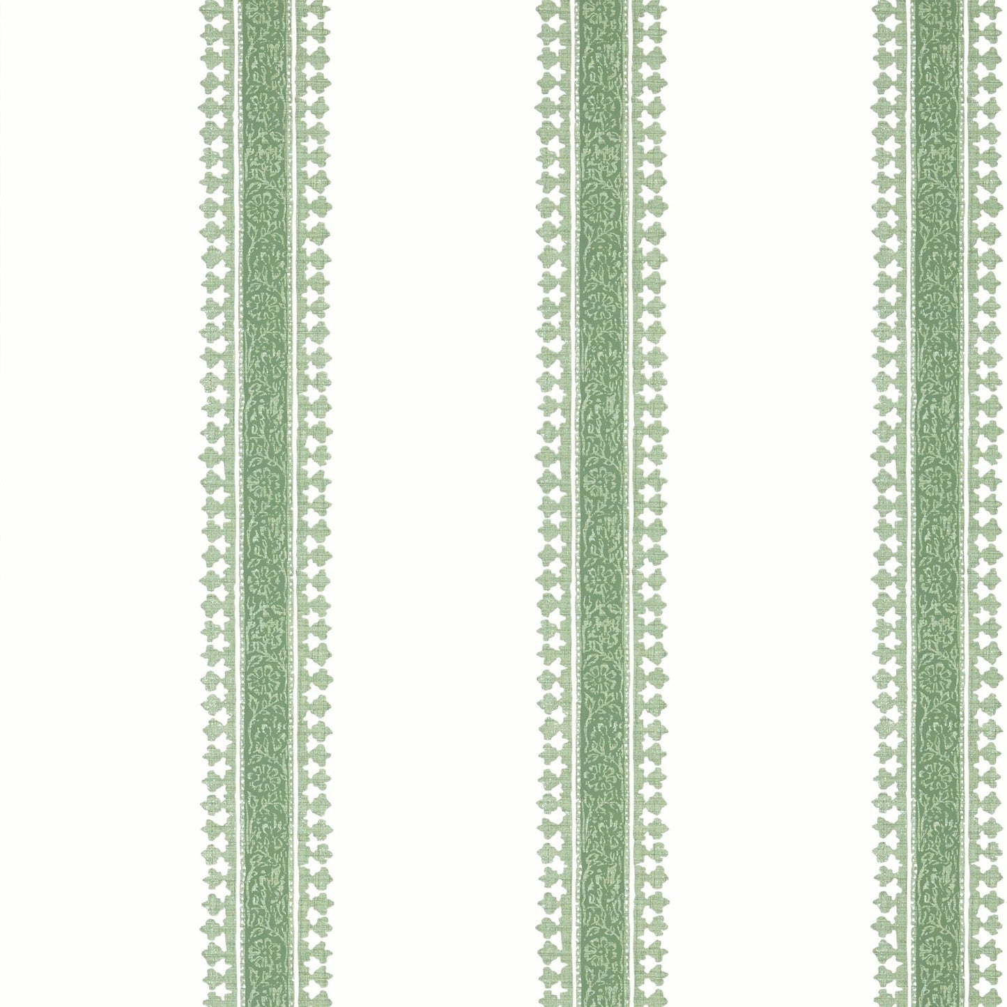 Cambridge Stripe Wallpaper - Green - Thibaut - T36466 - Premier Wallcovering