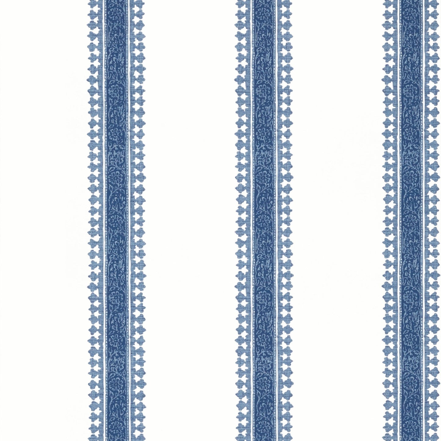 Cambridge Stripe Wallpaper - Blue - Thibaut - T36467 - Premier Wallcovering