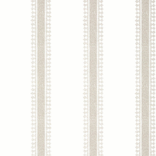 Cambridge Stripe Wallpaper - Beige - Thibaut - T36464 - Premier Wallcovering