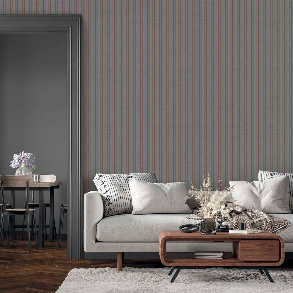 Cambridge Wallpaper - Burgundy - Timothy Wilman - TW2401 - Premier Wallcovering