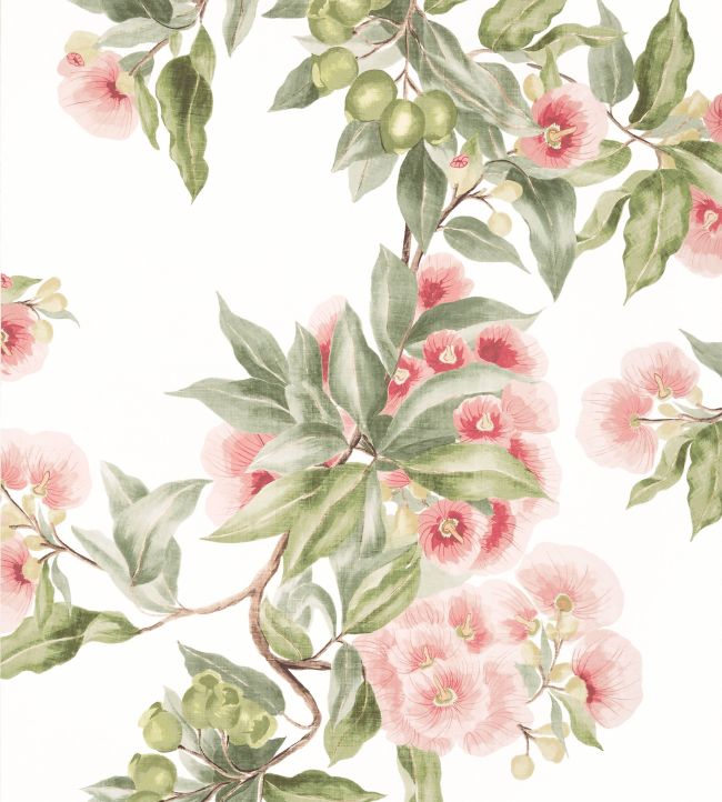 Camellia Garden Wallpaper - Coral - AT24550 - Anna French - Premier Wallcovering