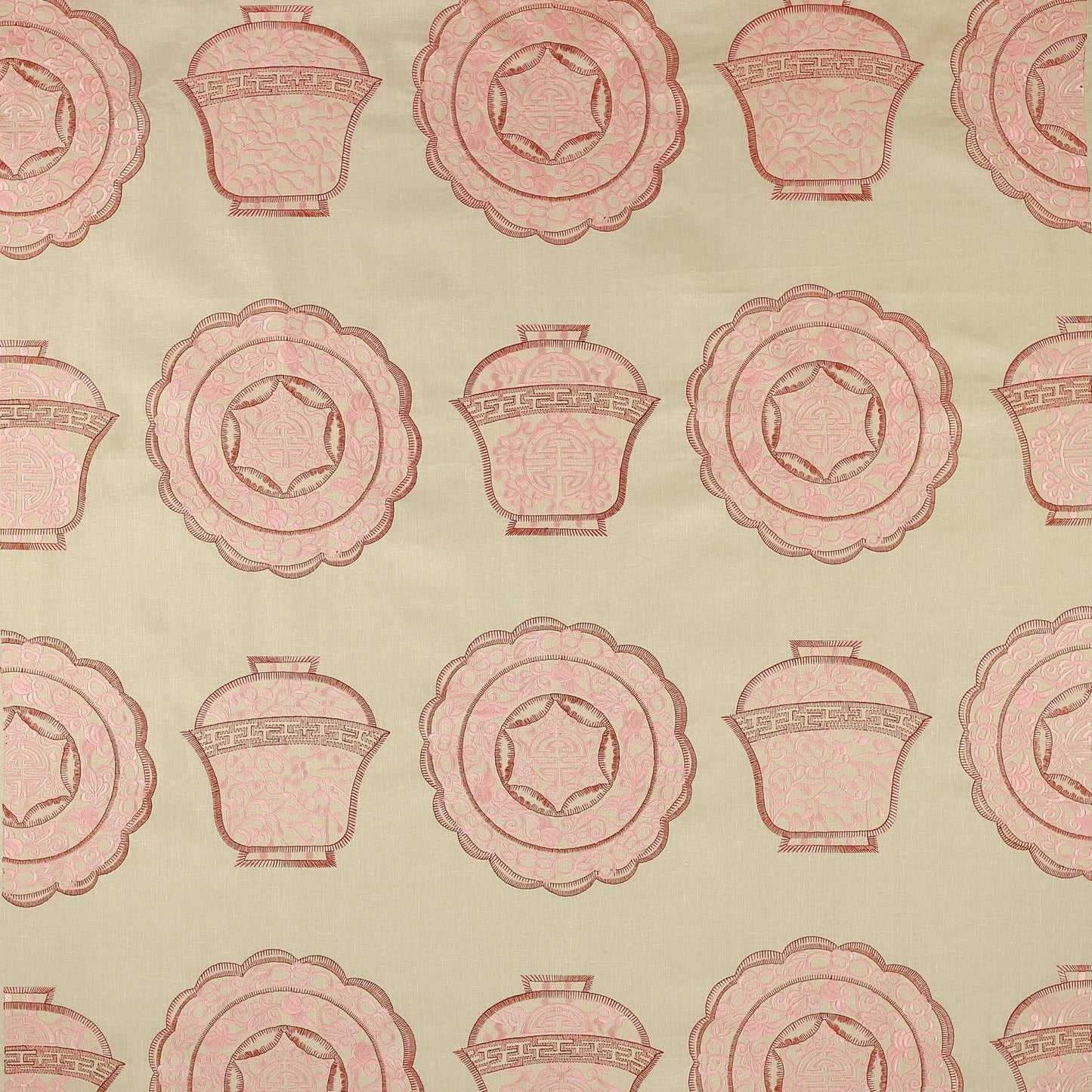 Candou Fabric - Corail - Manuel Canovas - M4040-02 - Premier Wallcovering