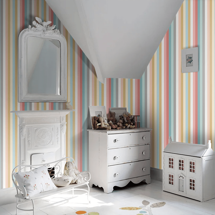 Candy Kaliedoscope Wallpaper - Candy Mix - Ohpopsi - STR50139W - Premier Wallcovering