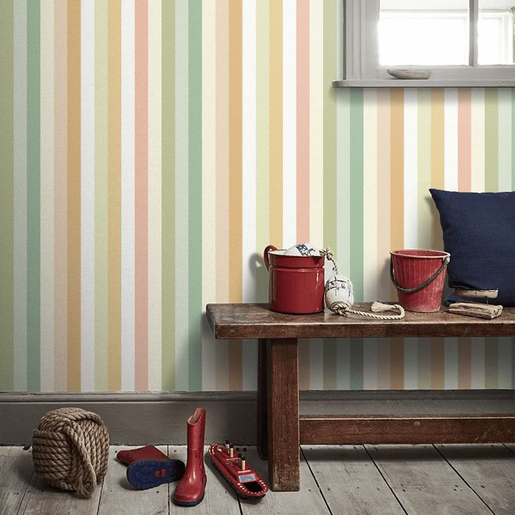 Candy Kaliedoscope Wallpaper - Sand Drift - Ohpopsi - STR50140W - Premier Wallcovering