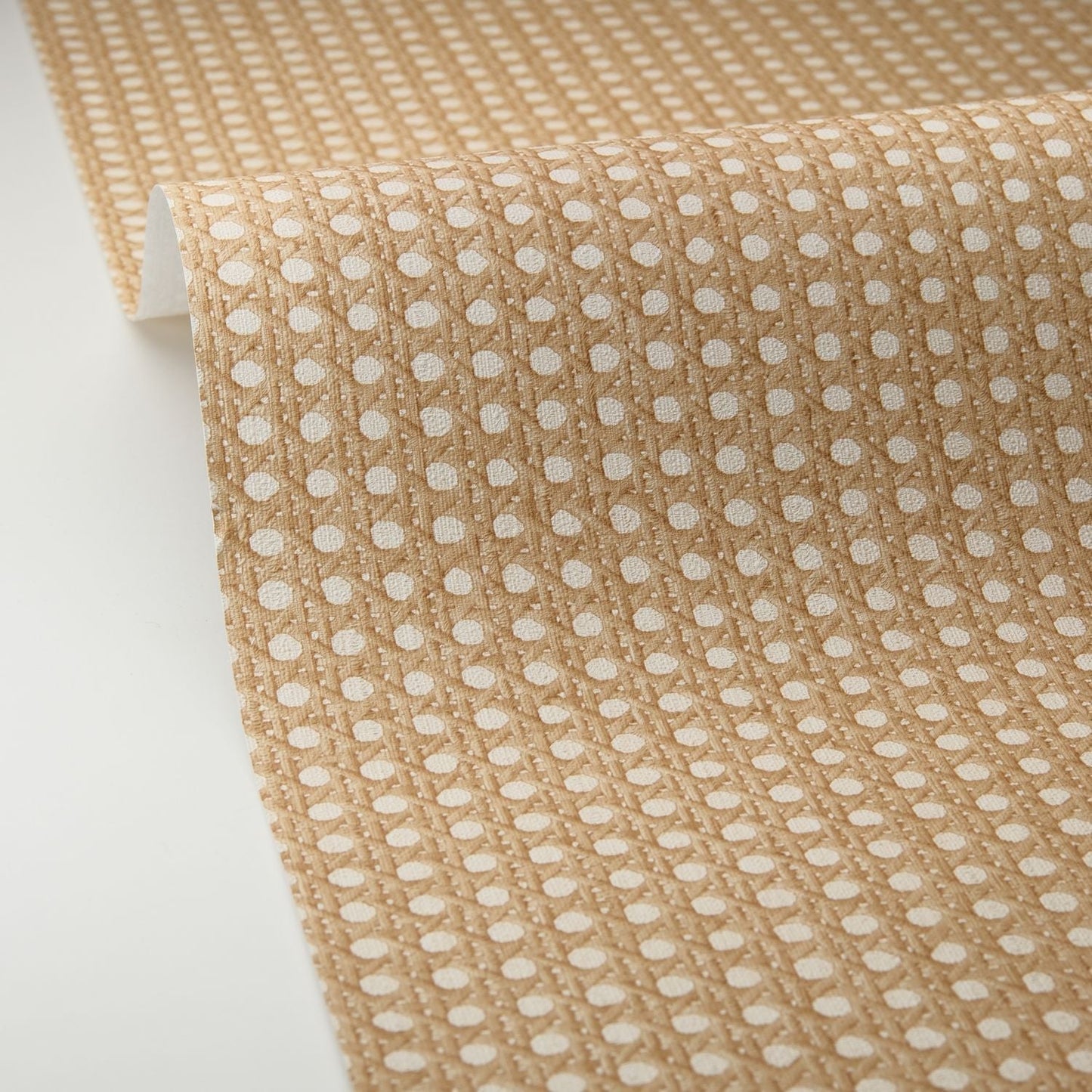 Cannage Wallpaper - Beige - Caselio - 106021000 - Premier Wallcovering