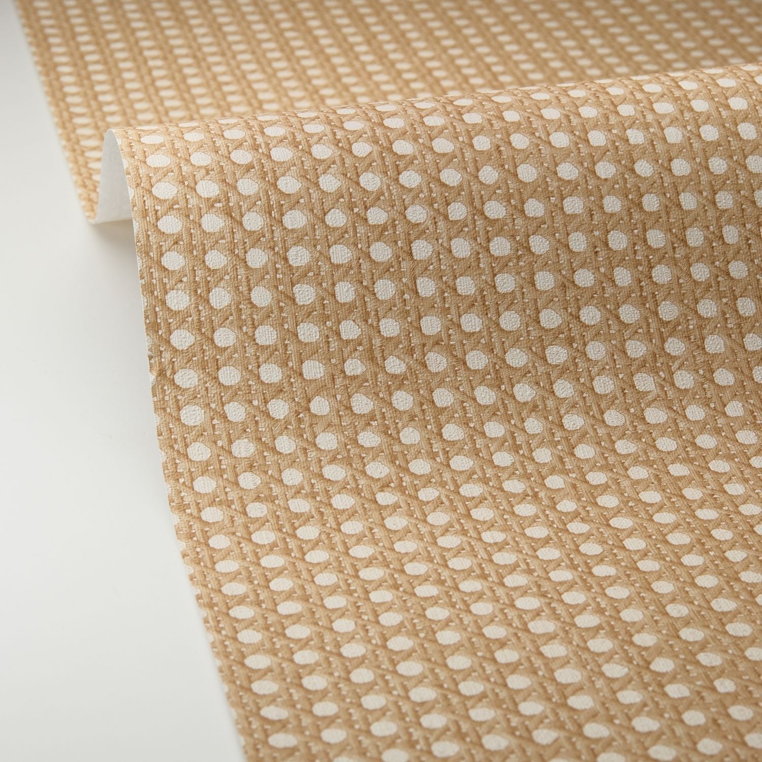 Cannage Wallpaper - Beige - Caselio - 106021000 - Premier Wallcovering