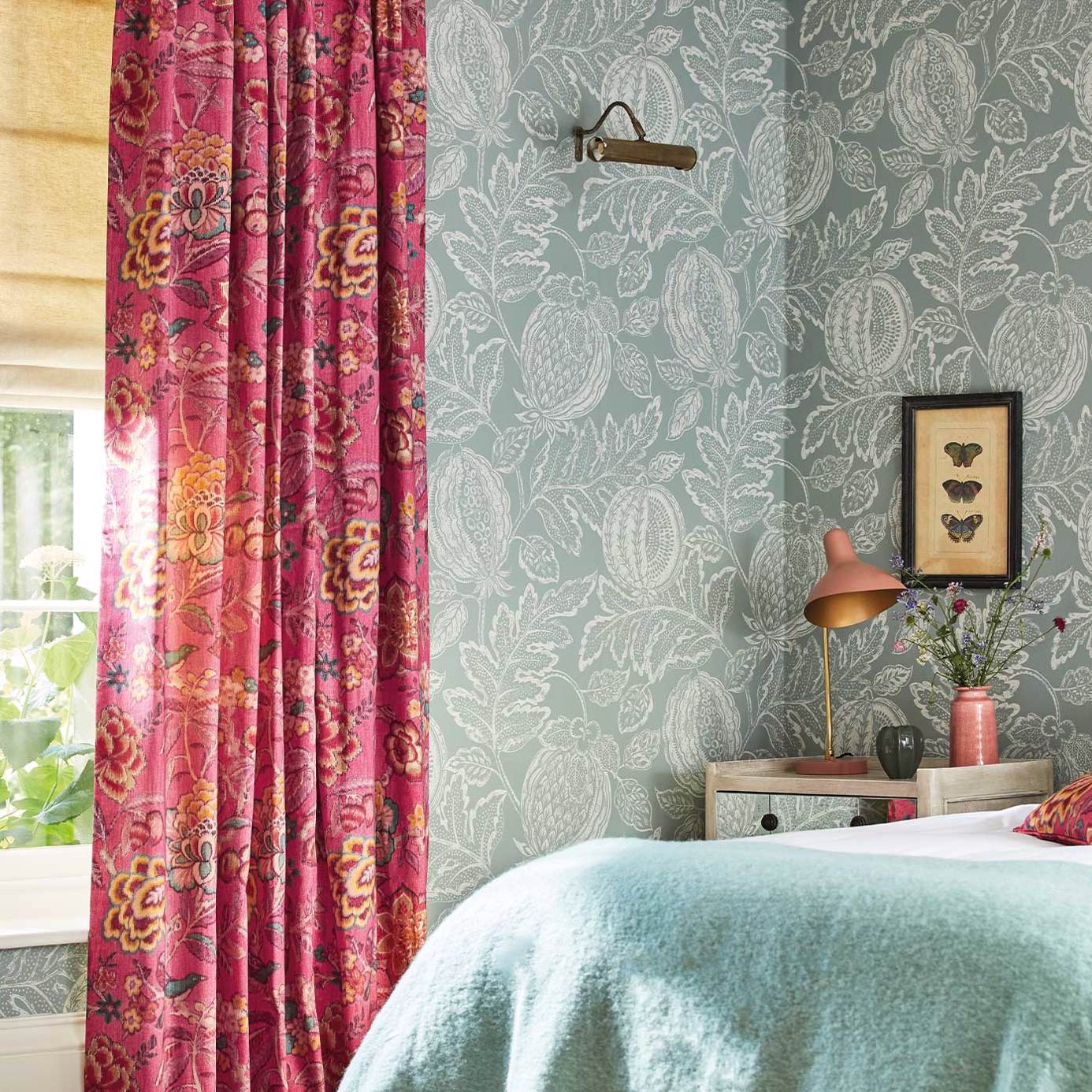 Cantaloupe Wallpaper - Stone - Sanderson - DCPW216760 - Premier Wallcovering