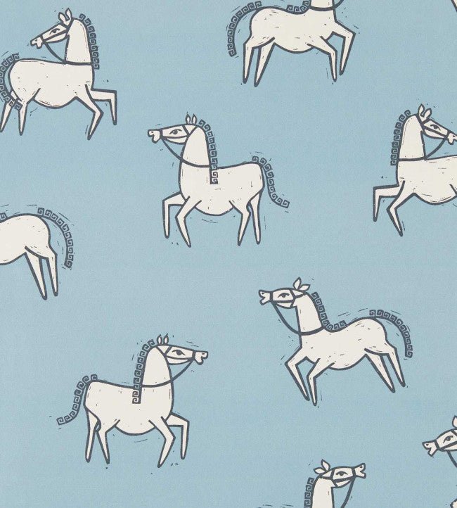 Canter Wallpaper - Denim - Scion - NSCW113252 - Premier Wallcovering