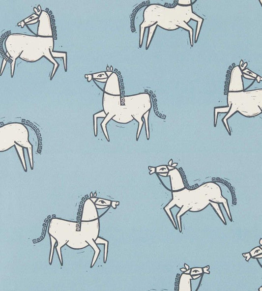 Canter Wallpaper - Denim - Scion - NSCW113252 - Premier Wallcovering