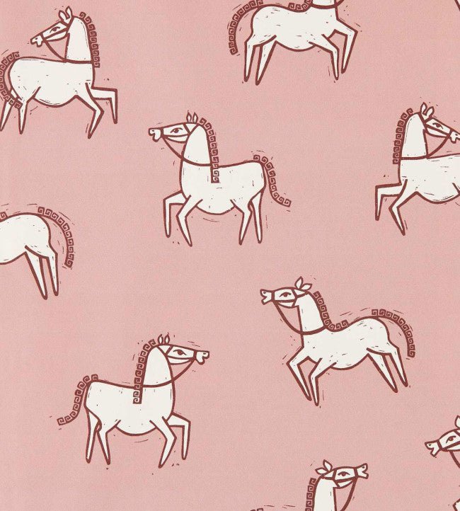 Canter Wallpaper - Blush - Scion - NSCW113254 - Premier Wallcovering