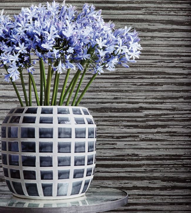 Canyon Wallpaper - White Silver - Thibaut - T72808 - Premier Wallcovering