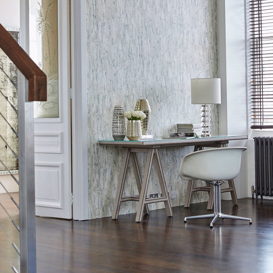 Capas Wallpaper - Bleached Denim - HETH111428 - Harlequin - Premier Wallcovering