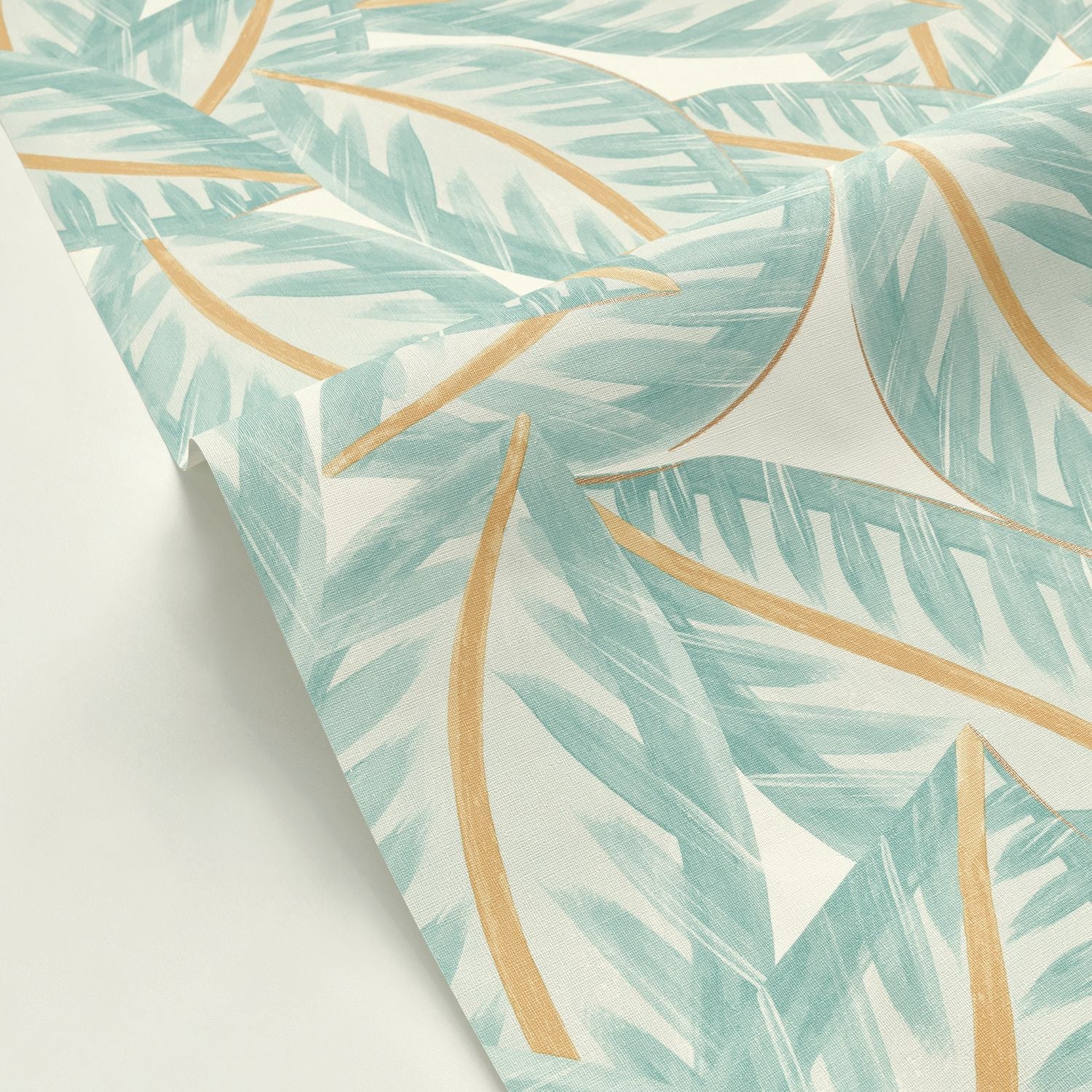 Caracas Wallpaper - Vert D'eau - Caselio - 103900637 - Premier Wallcovering