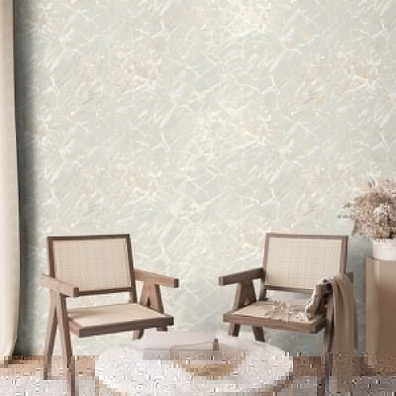 Carbon Onyx Marble Metallic Wallpaper - Stone - Crown - M1747 - Premier Wallcovering