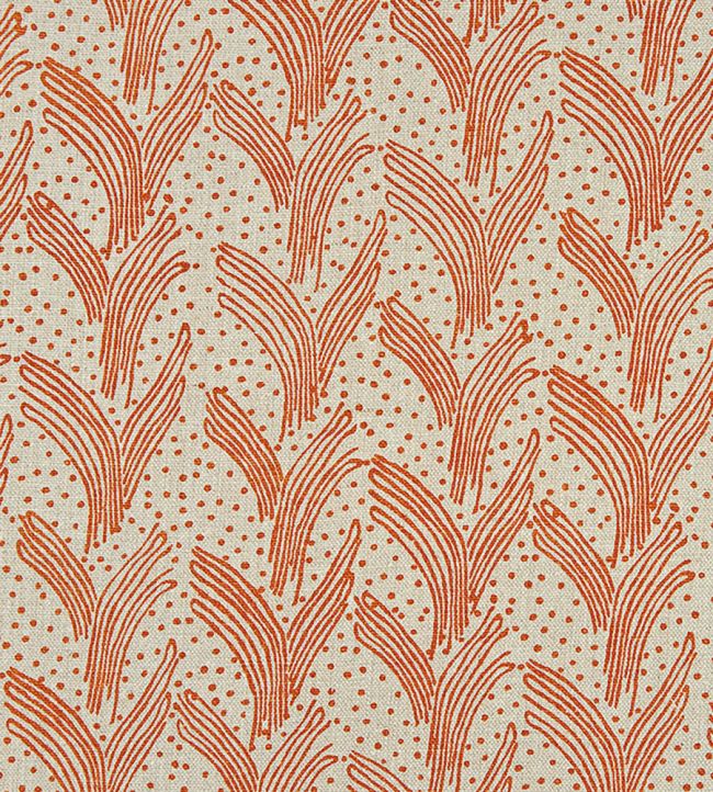 Carnac Fabric - Orange - Christopher Farr Cloth - CF141 - 04 - Premier Wallcovering