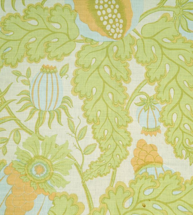Carnival Fabric - Pale Blue - Christopher Farr Cloth - CF125 - 09 - Premier Wallcovering