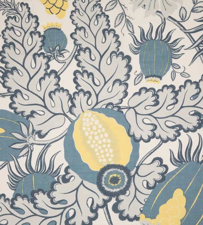 Carnival Performance Fabric - Azzuro - Christopher Farr Cloth - CF11504 - 01 - Premier Wallcovering