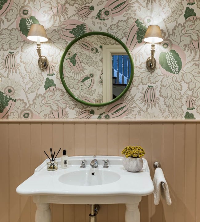 Carnival Wallpaper - Moss - Christopher Farr Cloth - CFW125 - 18 - Premier Wallcovering